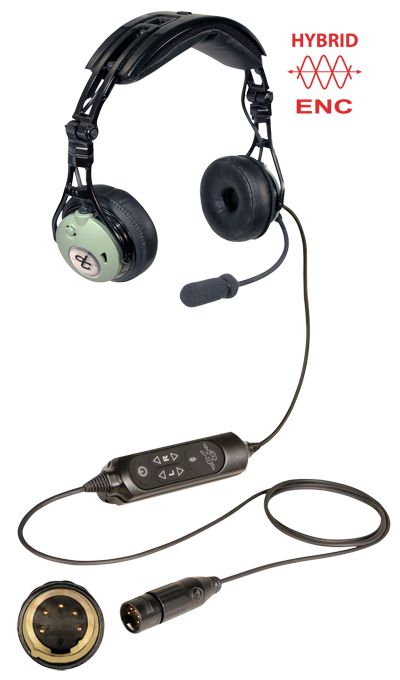 David Clark DC PRO-XA (Airbus XLR) Hybrid Electronic Noise-Cancelling Headset