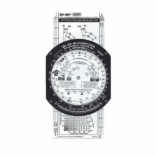 Student Series E6-B8 Pilot Wind Triangle & T/S/D Navigation Computer