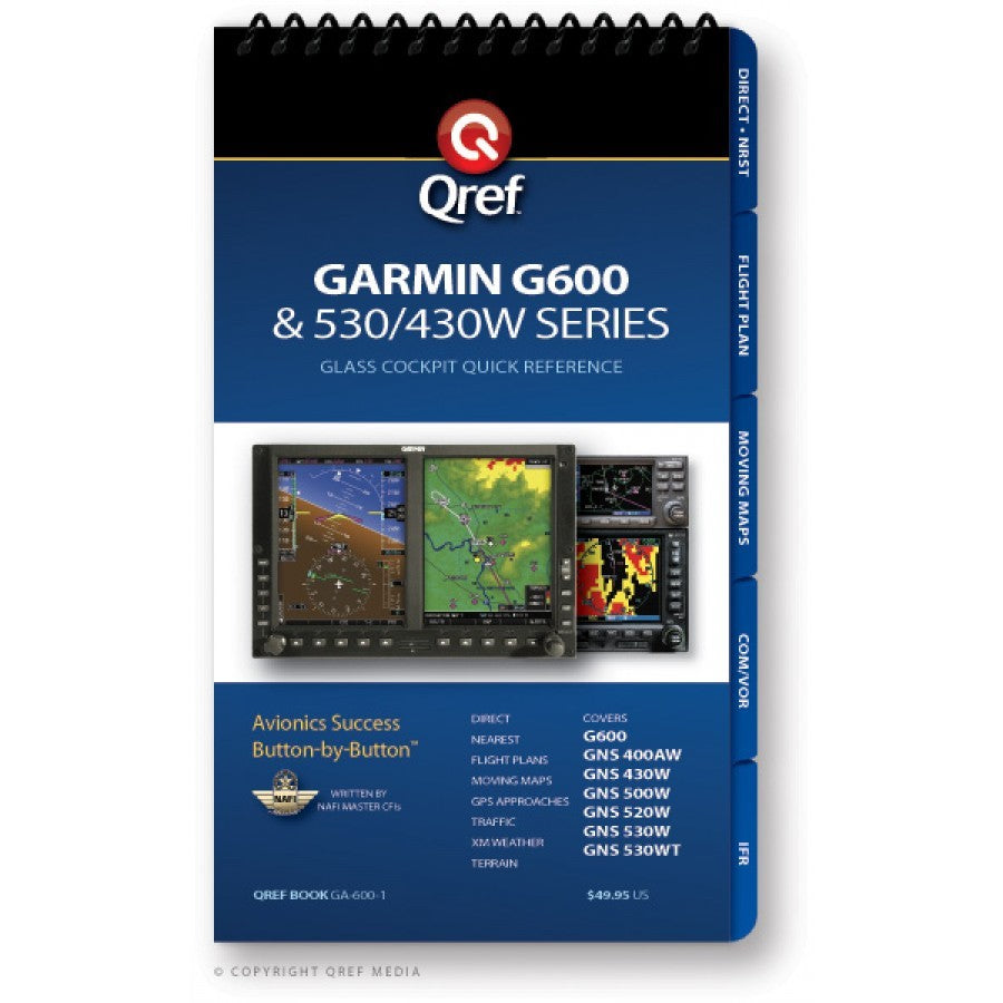 Quick Reference Media Garmin G600/G500 Qref Book