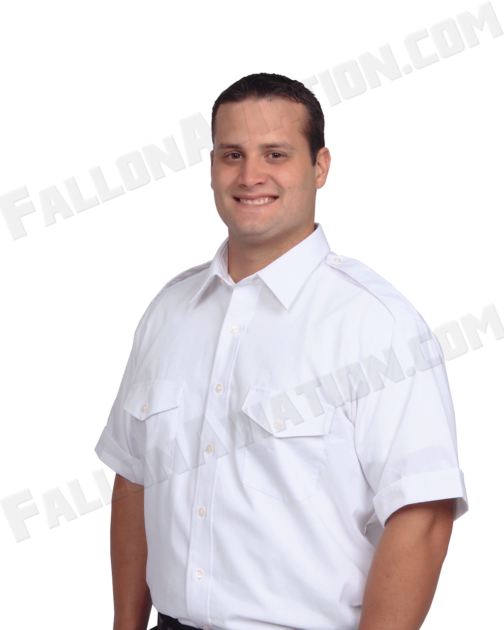 Van Heusen Aviator Shirt - Men's Short Sleeve