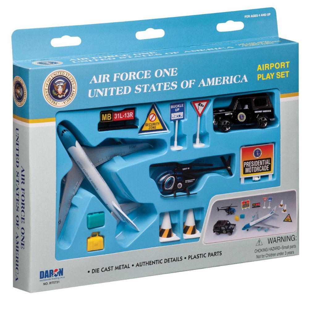 Airforce One United States of America Airport Playset