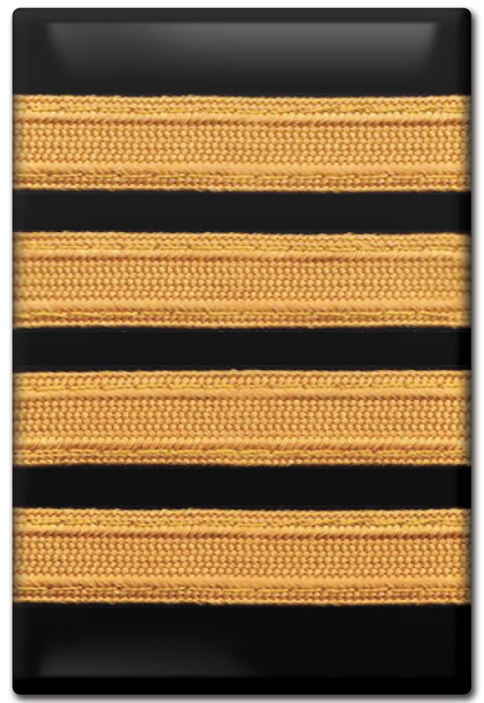 Captain Epaulets - Fridge Magnet
