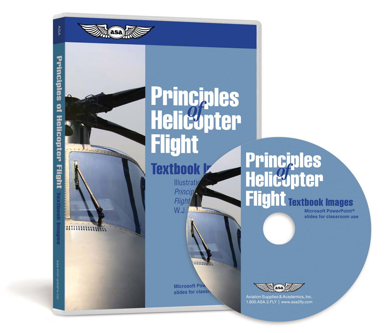 Principles of Helicopter Flight Textbook Images CD-ROM