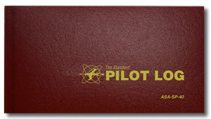 Pilot Logbook - Burgundy