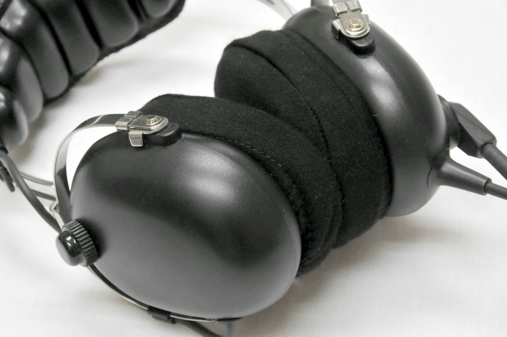 Cloth Covers for Headset Earseals - Black