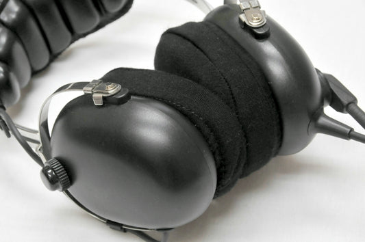 Cloth Covers for Headset Earseals - Black
