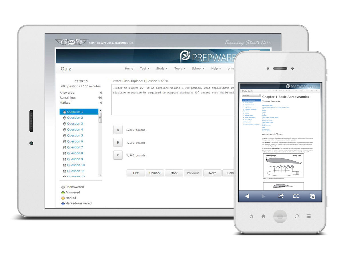 ASA Prepware Online
