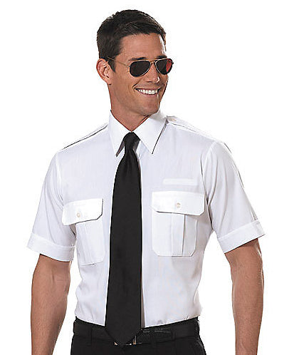 Van Heusen  Pilot Shirt - Men's Short Sleeve