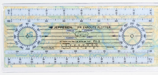 Jeppesen PV-5 IFR Enroute Plotter