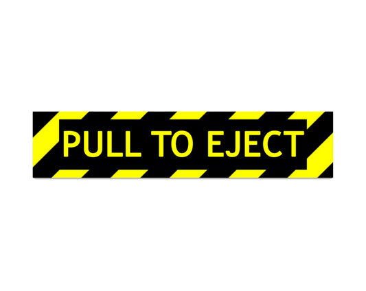 Pull to Eject - Sticker