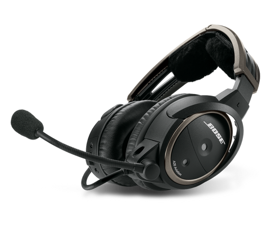 Bose A20 Aviation Headset with Bluetooth Connectivity - Straight Cord - 5-Pin XLR