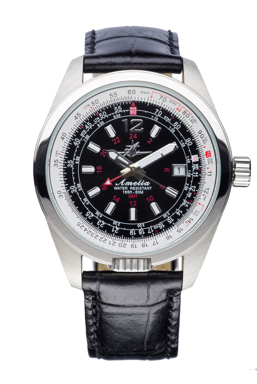 Abingdon Watch Amelia in Runway Black