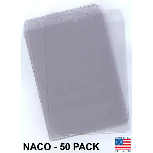Standard NACO 4-Hole Chart Portector - 50-Pack