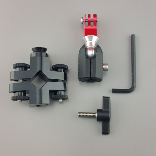 Flight Flix GoPro & Garmin VIRB X/XE Rock Steady Mount - Clamp Base w/ Dovetail