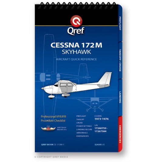 Quick Reference Media Cessna 172M Skyhawk Qref Book
