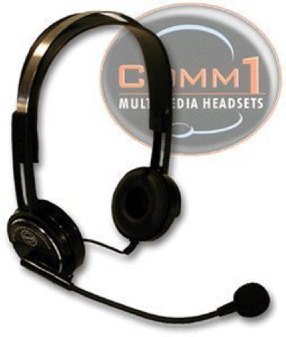Comm1 Multimedia Headset with Boom Mic