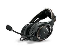 Bose A20 Aviation Headset with Bluetooth Connectivity - Straight Chord - Twin Plug