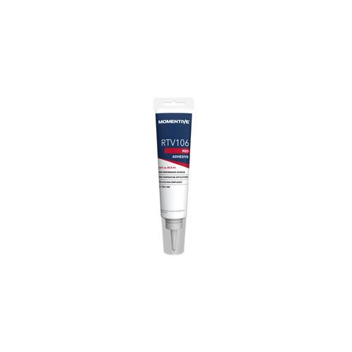 Momentive RTV106 Silicone Sealant - 2.8oz - Red