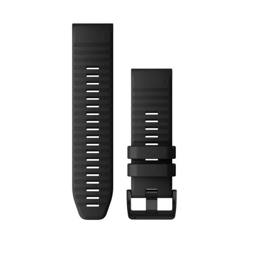 Garmin QuickFit 26 Black Silicone Watch Band
