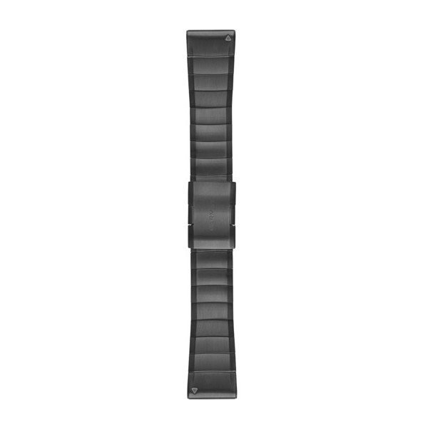 Garmin Quickfit 26 Watch Band - Slate Gray Stainless Steel