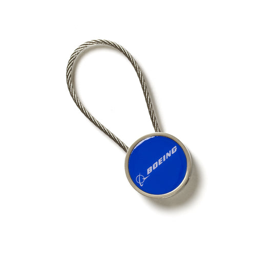 Boeing Signature Cable Keychain