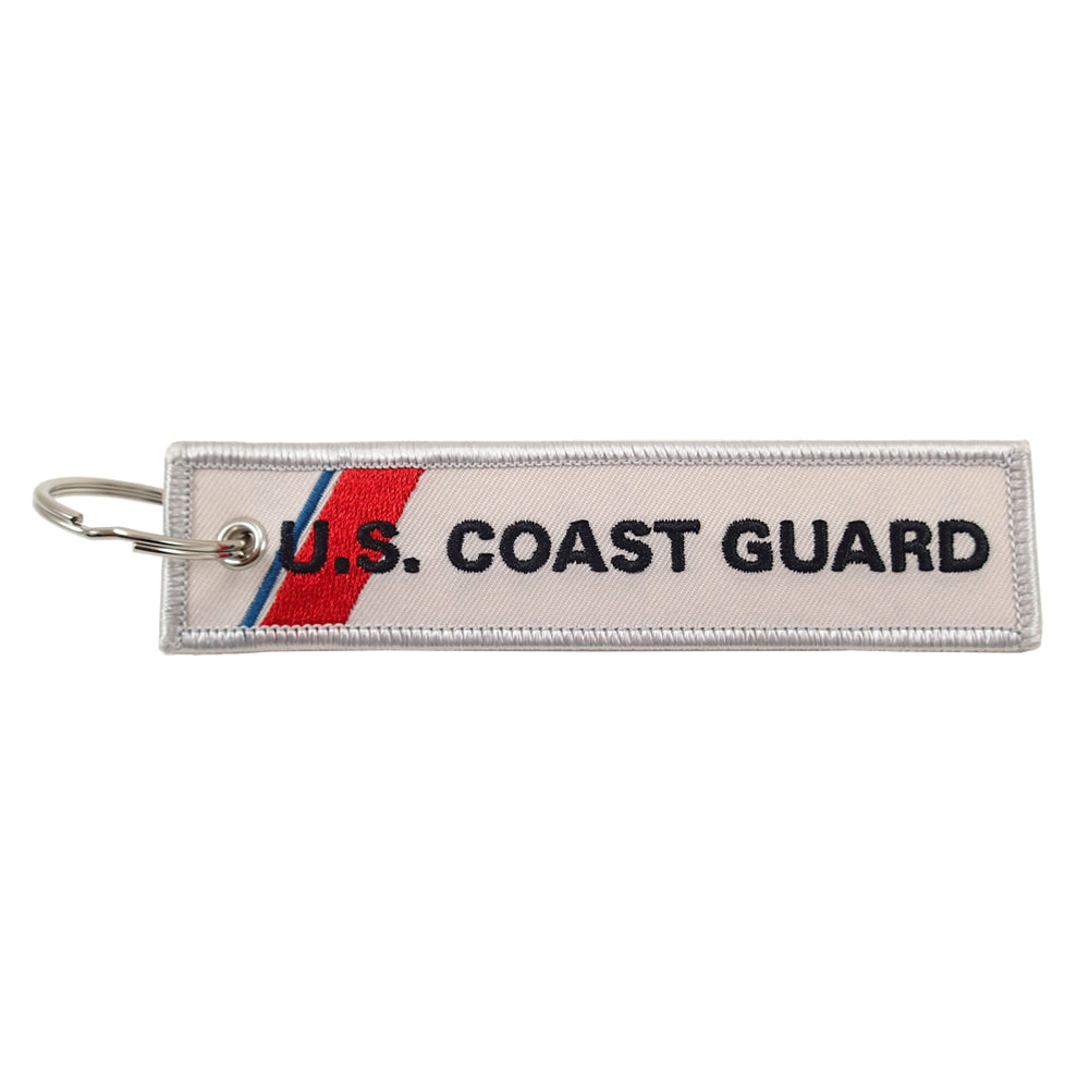 US Coast Guard - Embroidered Keychain
