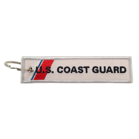 US Coast Guard - Embroidered Keychain
