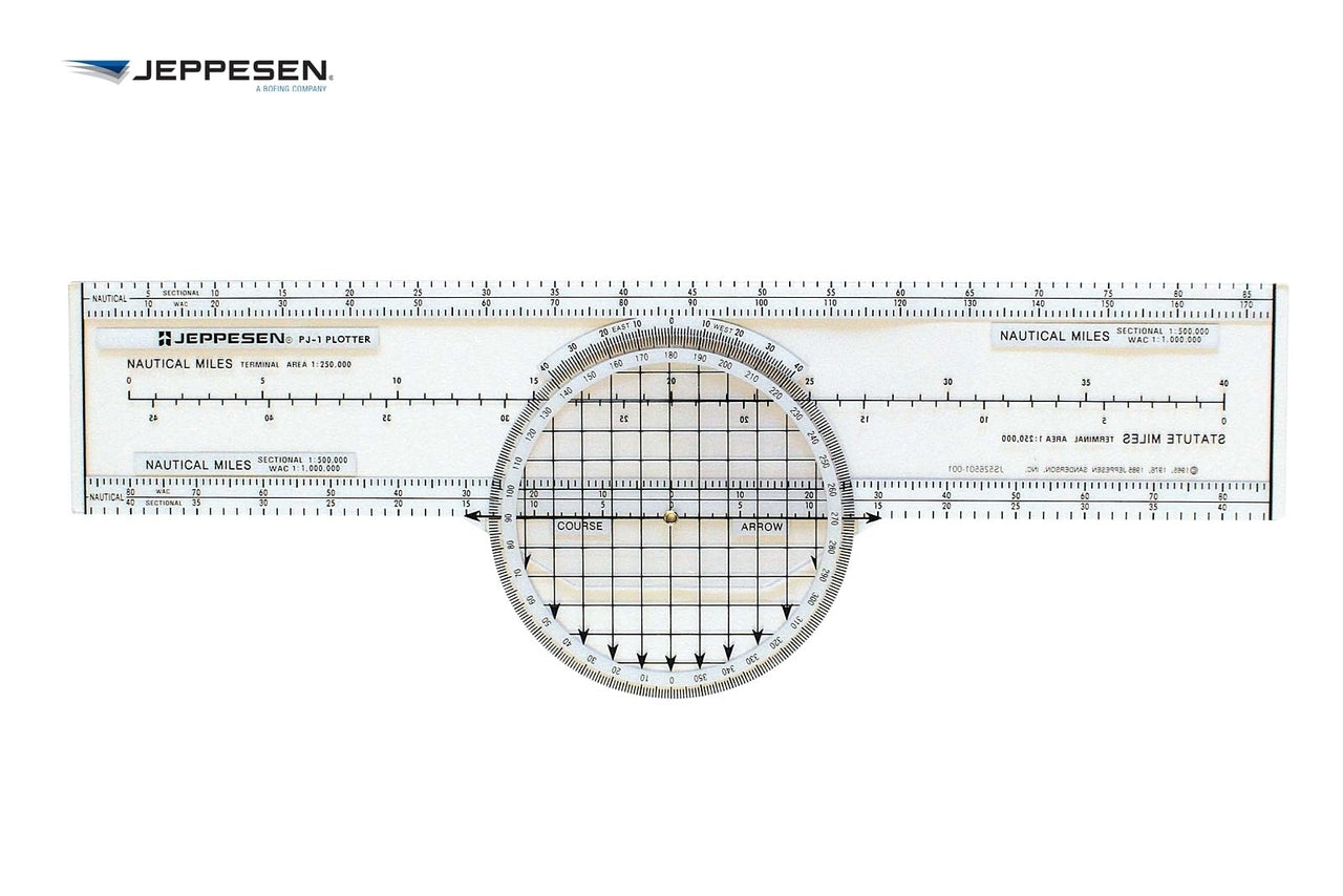 Jeppesen PJ-1 Rotating Azimuth Plotter