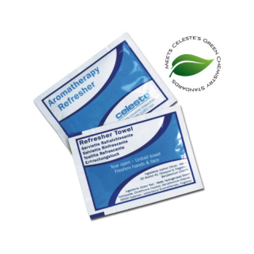 Celeste Refresher Towelettes - Citrus Scent - Box (60ct)