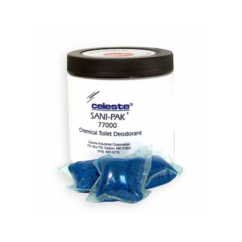 Celeste Sani-Pak Powder Toilet Deodorant 6gm - Jar (20ct)
