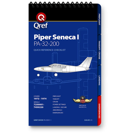 Quick Reference Media Piper Seneca I Qref Book
