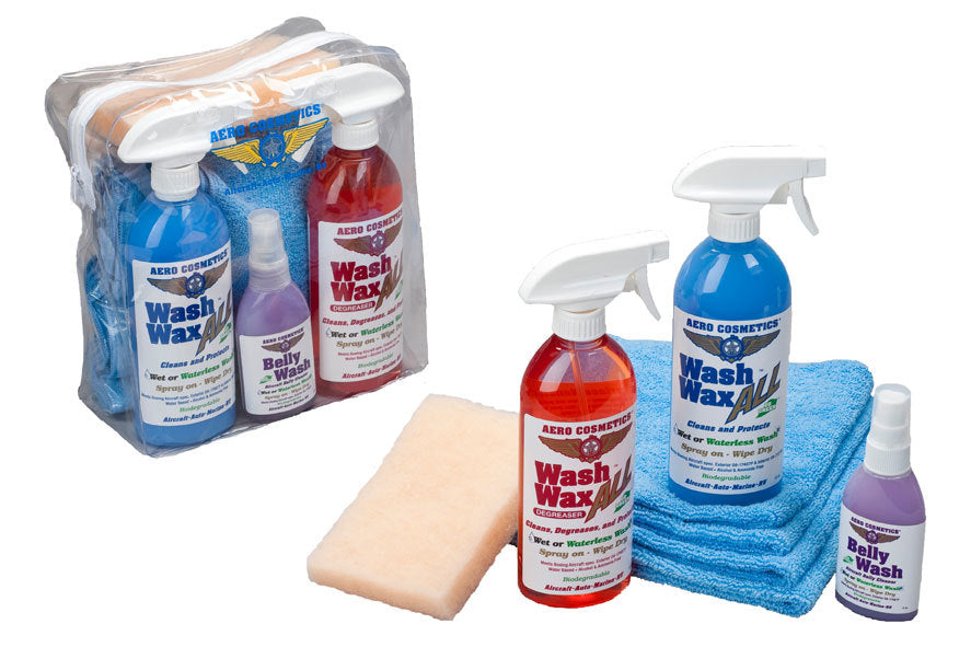 Aero Cosmetics Wash Wax All Starter Kit
