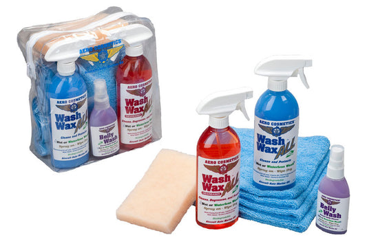 Aero Cosmetics Wash Wax All Starter Kit